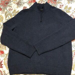 Banana Republic Quarter zip sweater XL